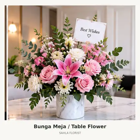 Bunga Meja Pleret