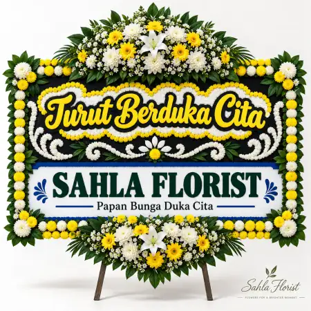 Papan Bunga Duka Pleret